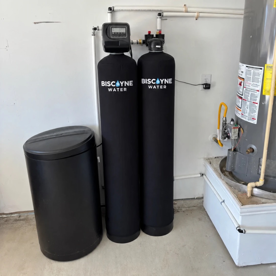 Biscayne Water whole-home filtration installation