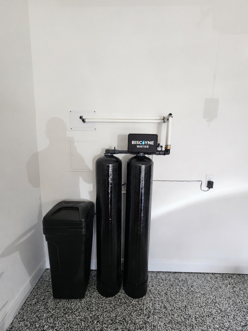 Biscayne Water dual-tank installation