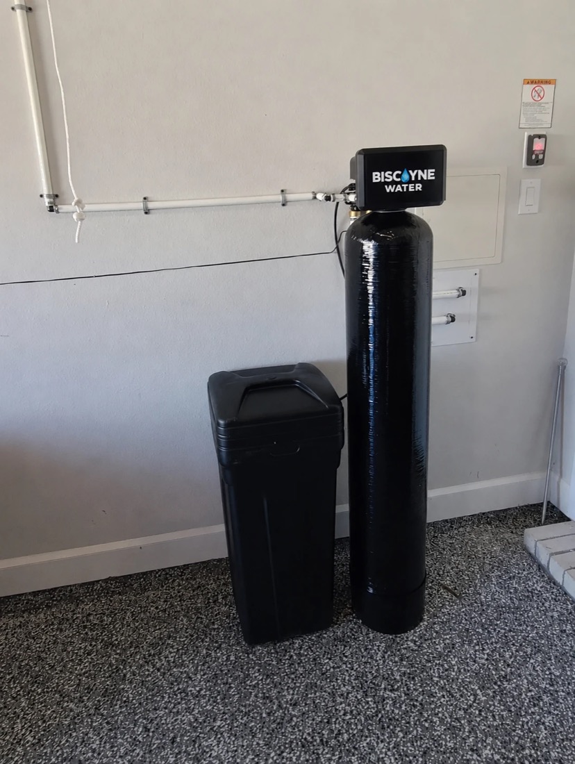 Biscayne Water filtration system installation